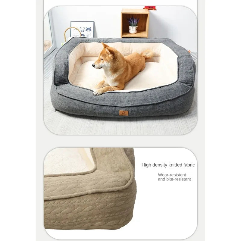 Orthopedic Dog Bed for Large Dogs – Comfort, Durability, and Easy Maintenance