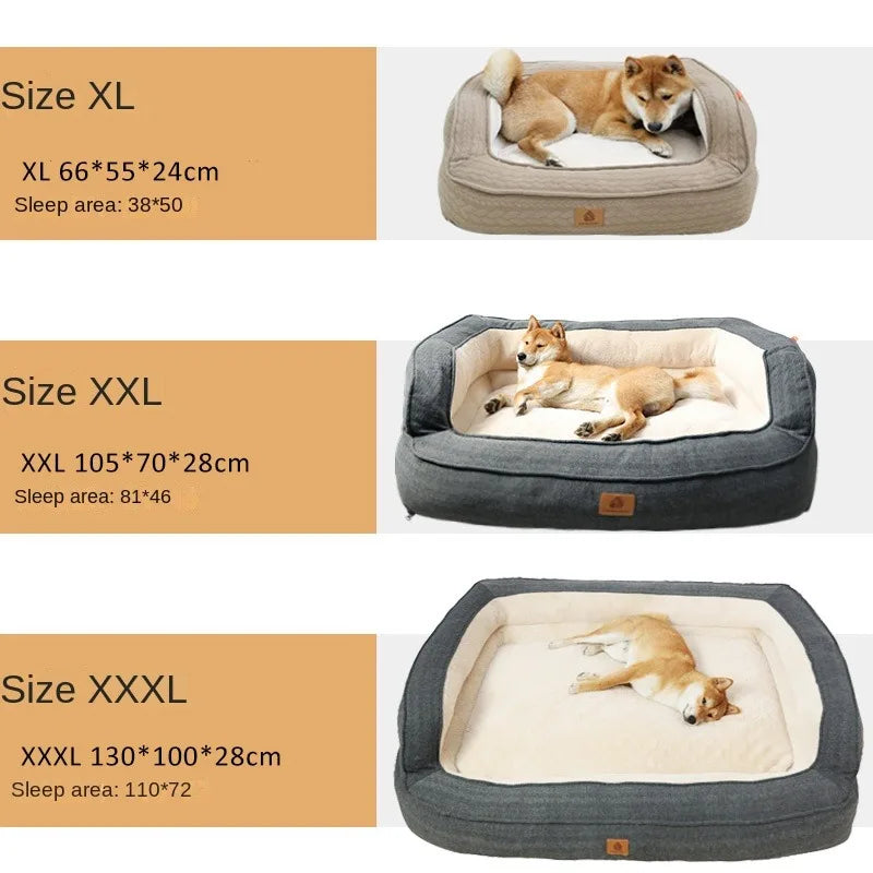 Orthopedic Dog Bed for Large Dogs – Comfort, Durability, and Easy Maintenance