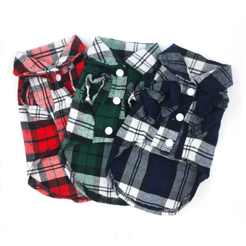 Stylish British Plaid Shirt