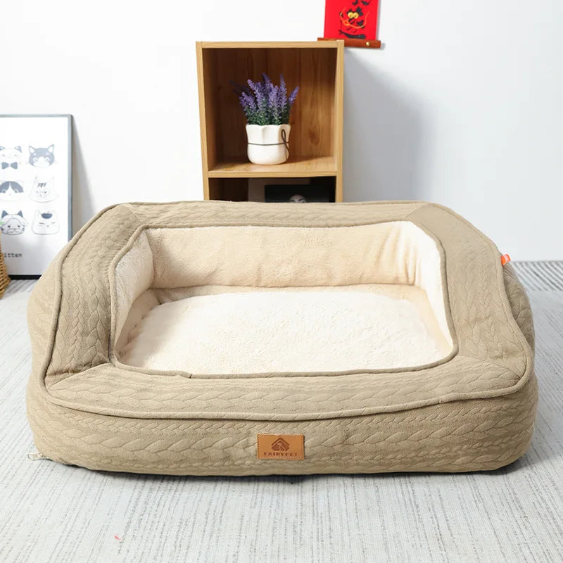 Orthopedic Dog Bed for Large Dogs – Comfort, Durability, and Easy Maintenance