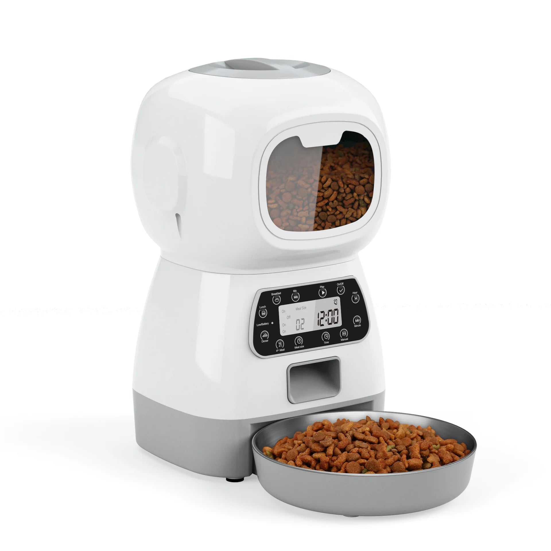 3.5L Automatic Pet Feeder – Smart Food Dispenser for Dogs