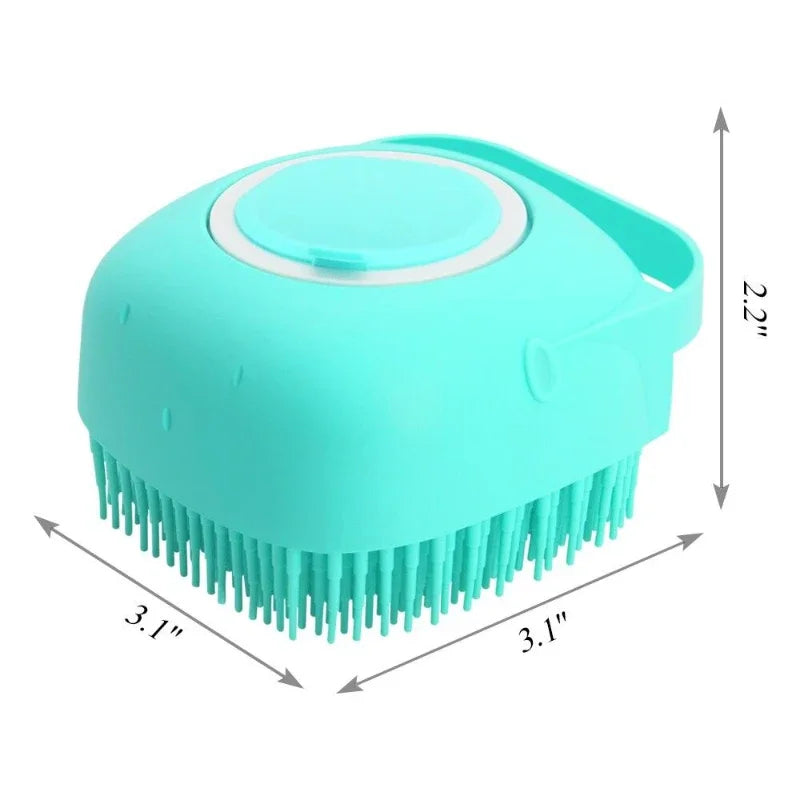 Silicone Shampoo Grooming Brush