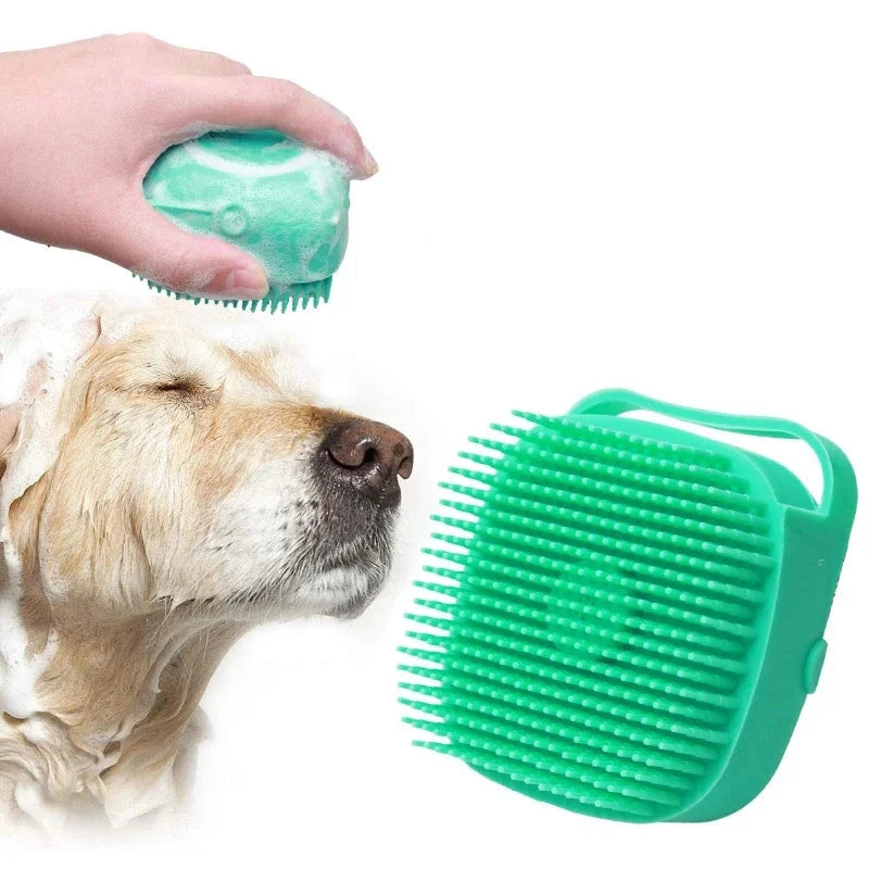 Silicone Shampoo Grooming Brush