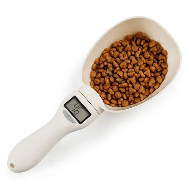 Electronic Pet Food Measuring Spoon – Digital Spoon Scale with LED Display