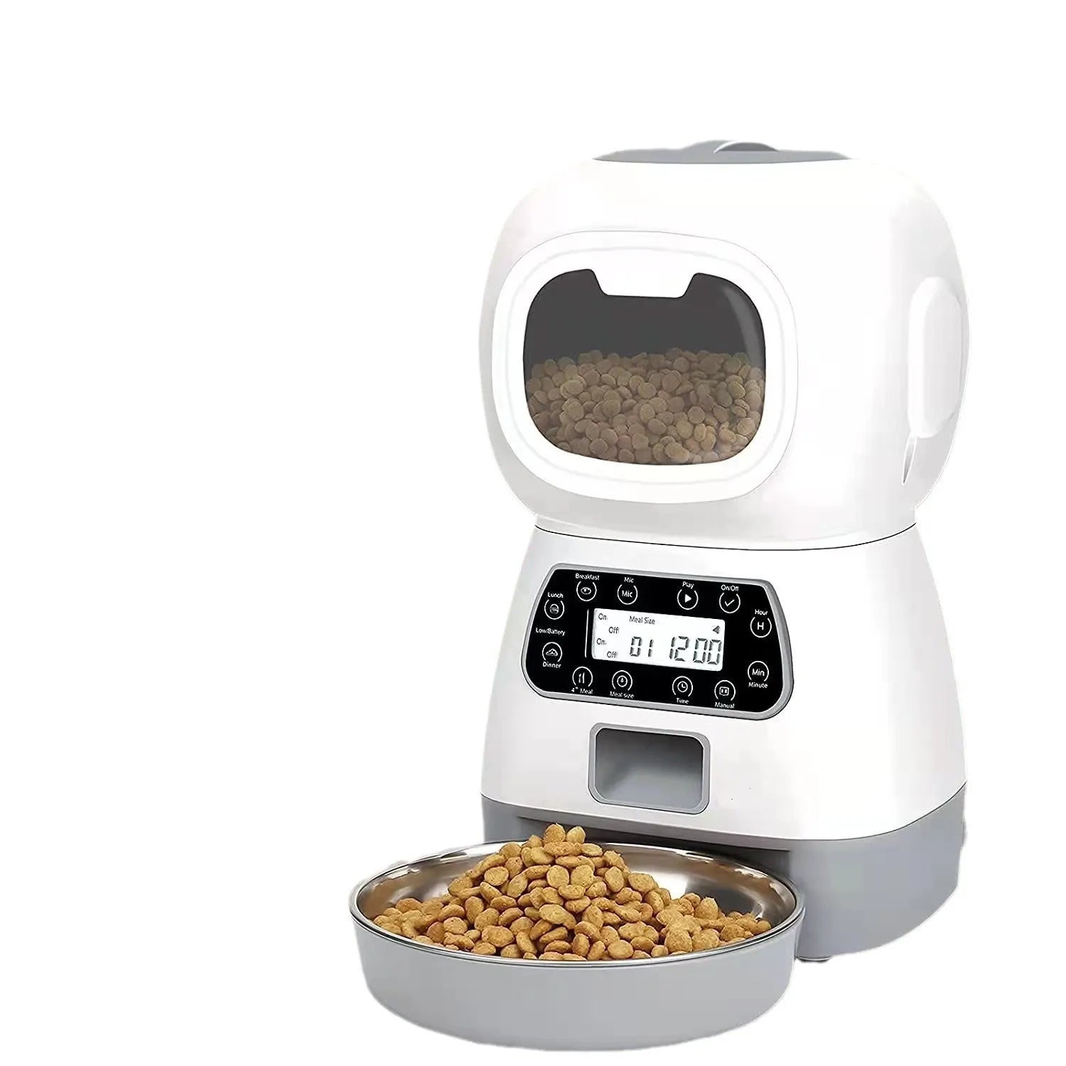 3.5L Automatic Pet Feeder – Smart Food Dispenser for Dogs