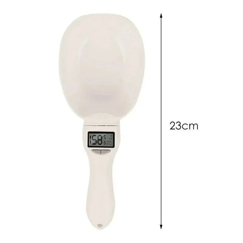 Electronic Pet Food Measuring Spoon – Digital Spoon Scale with LED Display