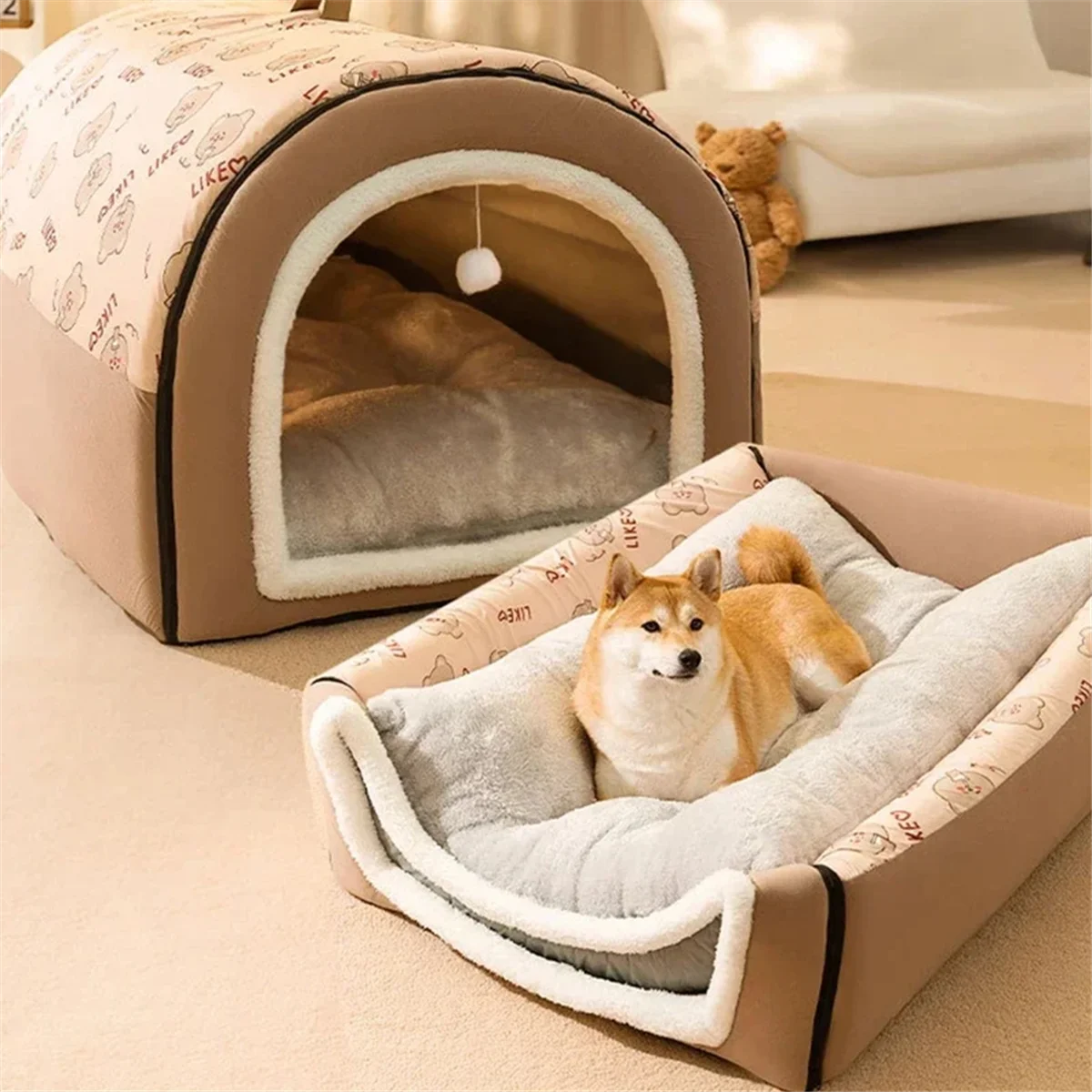 Sleep Easy Detachable Cosy Kennel